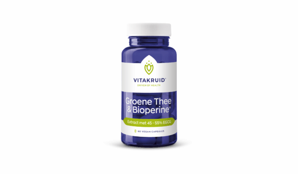 Groene thee & Bioperine, 60 vegan capsules
