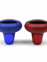 Knobbel blauw / Rode